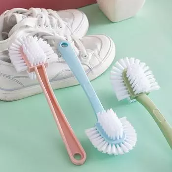 щетка для обуви щетка для мытья обуви двухсторонняя пятисторонняя щетка для обуви креативная многофункциональная без мертвых рогов чистая br многоцелевые бусины синий