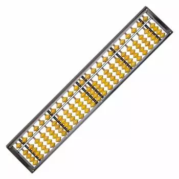 Счеты Unshudo 23 цифры 4 бусины 34503 Новые шарики из самшита