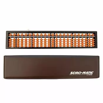 Счеты Unshudo Solomatic 23 цифры с футляром USM-65 Бегемот цветные бусины