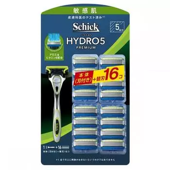 SChick Chick 5 Blade Hydro 5 Premium Sensitive Skin Body+сменное лезвие 16 шт.