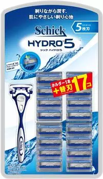 Schick Hydro 5 Club Pack 16 сменных лезвий 5 лезвий (держатель (с лезвием), включены),