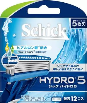 Schick Hydro 5 spare blades (12 pieces)