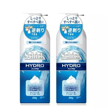 Schick Hydro Shaving Foam Pump Type 250g x 2