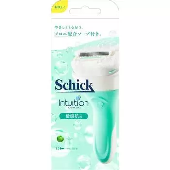 Schick Intuition Sensitive Skin Holder (with Blade) Trial Razor