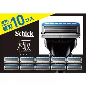 Schick Kiwami KIWAMI Replacement Blades (10 Pieces) Shaving Razor