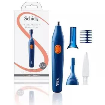 Schick Multi Etiquette Groomer Navy Нос Волосы Уши Волосы Брови Cutter