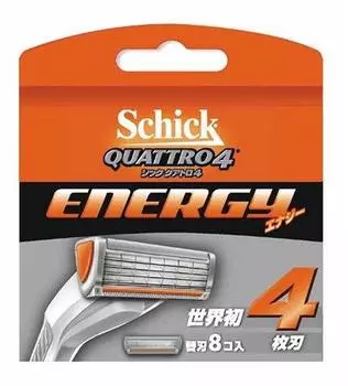 Schick Quattro 4 Energy 8 сменные лезвия