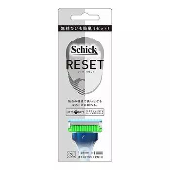 Schick RESET Reset Holder blade 1 replacement Shaving Razor (with + blade)