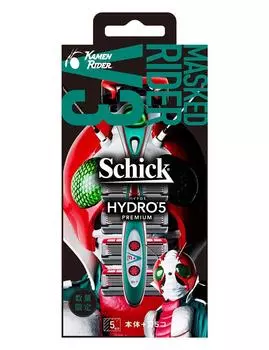 Schick Schick Hydro 5 Premium Kamen Rider V3 Держатель корпуса 5 (Главный + лопасти)