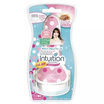Schick Schick Intuition Holder Razor Skin Moisturizing Trial Use replacement blade Replacement Blade already attached to the main Women s (1 included)