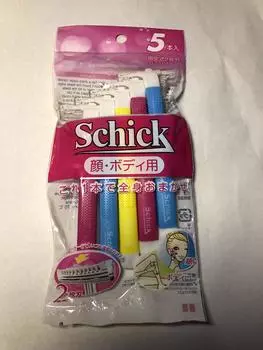 Schick Schick razor 5P rubber female 2-blade