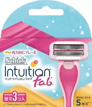Schick Запасные лезвия Schick Intuition Fab (3 куска) Женская бритва