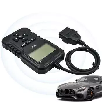 Считыватель кодов для автомобилей Многоязычный сканер OBD2 Диагностический инструмент Многоцелевые транспортные средства Аксессуары Считыватель кодов автомобилей для начинающих CN