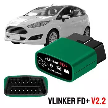 Считыватель кодов для FORScan для IOS Android Windows Bluetooth-совместимый 4.0 WIFI vLinker FD+ V2.2 Инструменты для диагностики автомобилей Bluetooth