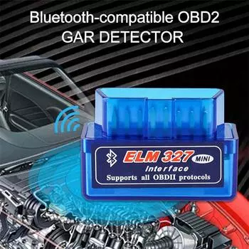 Считыватели кодов Сканирующие инструменты Считыватель OBDII Сканер OBD2 Диагностический инструмент для автомобилей Автосканер OBD2 Считыватель OBD синий
