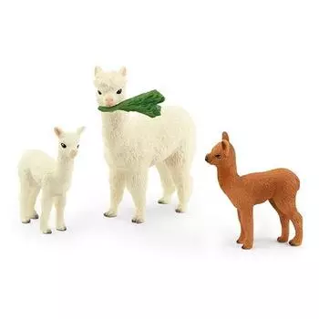Фигурка семьи альпак Schleich SL42544, популярные игрушки в Корее