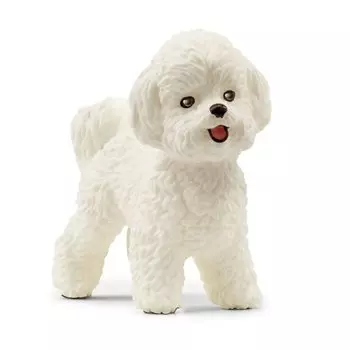 Schleich Farmworld Bichon Frize 13963 белый