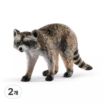Schleich Фигурка енота SL14828, 2 шт., популярные игрушки в Корее