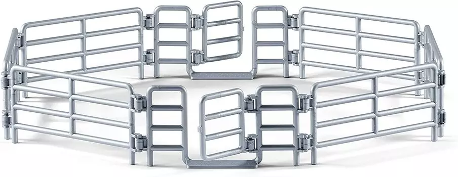 Schleich Фигурка забора Farm World 42487 серебряный