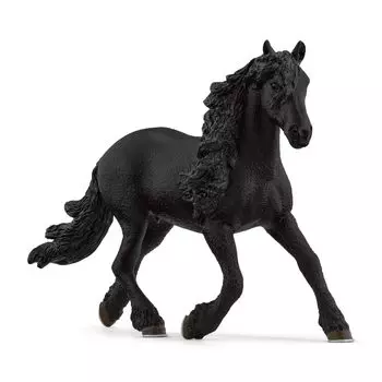 Schleich Horse Club Фризская 13975 (мужской) чёрный