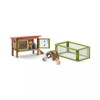 Schleich Rabbit Hutch SL42420, популярные игрушки в Корее