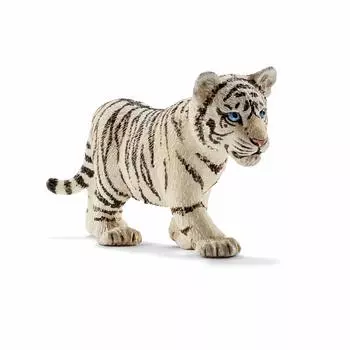 Фигурка Schleich Wildlife Белый тигренок 14732 белый