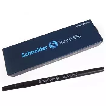 Schneider Rollerball Refill Top Ball TOPBALL 850 Ink Black 1 коробка Set of 10 Nib 0.5mm Color TPB8501-10