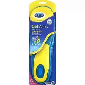 Доктор Scholls Wellness Co. Scholl GEL ACTIVE EVERYDAY S 1 пара стелька-амортизатор для ухода за ногами:Стельки При необходимости вырежьте по размеру вашей обуви или по инструкции.