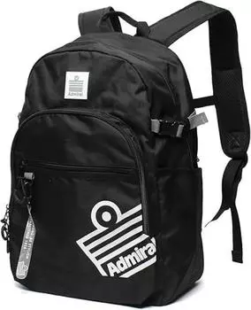 School Backpack for Boys and Girls 25 Liters Backpack School Backpack with Laptop Pocket Rucksack Backpack Round Backpack Gray 25L [Admiral] ASRL-09 серый