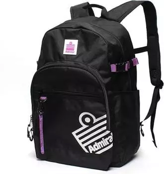 School Backpack for Boys and Girls 25 Liters Backpack School Backpack with Laptop Pocket Rucksack Backpack Round Backpack Purple 25L [Admiral] ASRL-09 фиолетовый