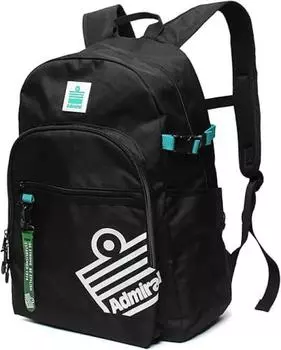 School Backpack for Boys and Girls 25 Liters Backpack School Backpack with Laptop Pocket Rucksack Backpack Round Backpack Green 25L [Admiral] ASRL-09 зелёный