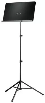 School Orchestra Music Aluminum Surface Black K&M Stand, [10068] Color