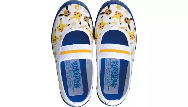 School Shoes Pokemon S05 Kids Navy cm 2E [Pokemon] 17.0 тёмно-синий