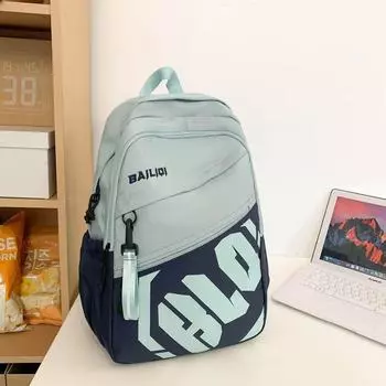 Schoolbag Boys High School Students 2025 New Arrival Student Large Capacity Durable Backpack Men s Backpack Teenagers Green