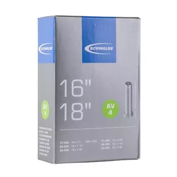 SCHWALBE 16 x 16 x 18 x трубка американского типа 40 мм клапан 4AV [Оригинальный продукт] 1.35 (349), 11/4, 1.25