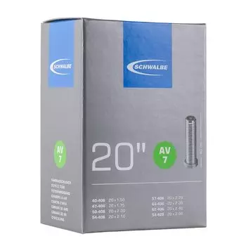 SCHWALBE 20 x tube American style 40 мм вентиль 7AV [Оригинальный продукт] 1.50/2.40