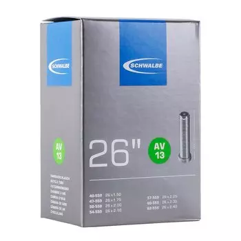 SCHWALBE 26 x tube American style 40 мм вентиль 13AV [Оригинальный продукт] 1.50/2.50