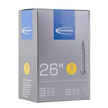 SCHWALBE 26 x tube Presta style 60 мм длинный ниппель [Оригинальный продукт] 1.50/2.50 13SV-EL