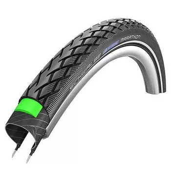 SCHWALBE Marathon 16 x Clincher Tire [Оригинальный продукт] 1.35 [Тур/Туринг/Маленькие колеса/Городская езда]