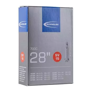 SCHWALBE Tube Presta Style 40 мм Presta Valve 15SV [оригинальный продукт] 700x18-28C