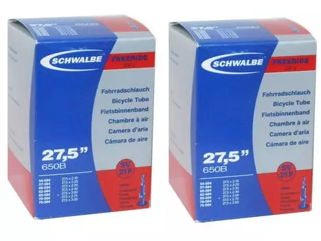 SCHWALBE x tube Presta style 40mm SV21F 650B 27.5 2.10/3.00 (for FR) 27.5+ [item]