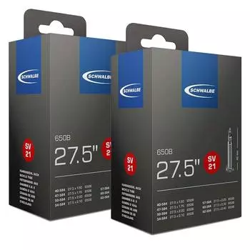 SCHWALBE x камера Presta клапан 21SV комплект из 2 штук 27.5 1.50/2.40 [товар]