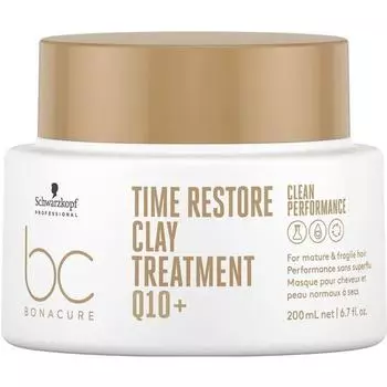 Schwarzkopf Bc Bonacure Time Restore Q10 Глиняное лечение 200 мл