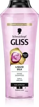 Schwarzkopf Gliss Liquid Silk Shampoing Rgnrant Pour Des Cheveux Plus Forts Et Plus Brillants TU прозрачный