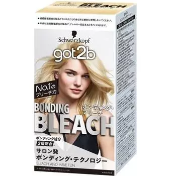 Schwarzkopf [Квази-лекарство] got2b Gottobee Bonding Bleach 1 коробка (Склеивание отбеливателем/Стремление к безвредности)