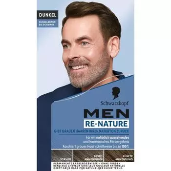 Schwarzkopf Lee Nature Men Dye Cream Темно-коричневый Черный
