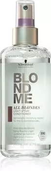 Schwarzkopf Professional Blondme All Blondes Light Aprs-shampoing Lger En Spray TU прозрачный