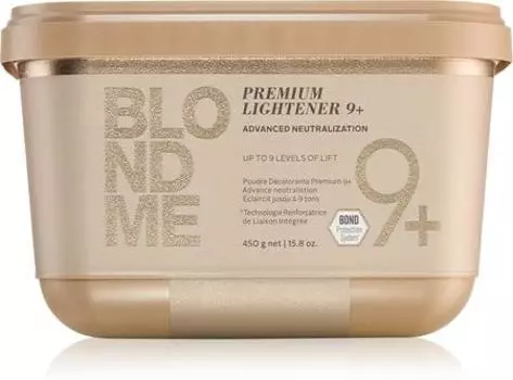 Schwarzkopf Professional Blondme Premium Lightener 9+ осветляющая пудра премиум-класса без пыли 9+ TU прозрачный
