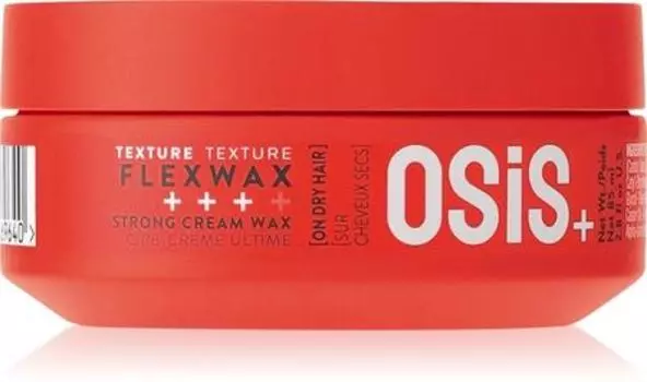 Schwarzkopf Professional Osis+ FlexWax cire pour cheveux fixation forte TU прозрачный