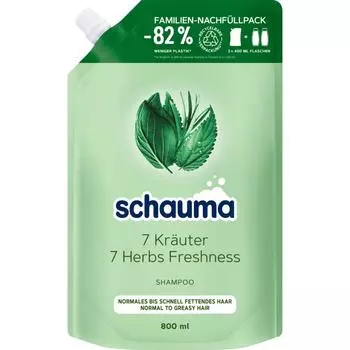 Schwarzkopf Shauma Shampoo 7 Herb Refill Pack 800ml